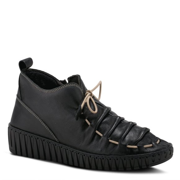 SPRING STEP NESPEA BOOTS BLACK - Picture 1 of 4